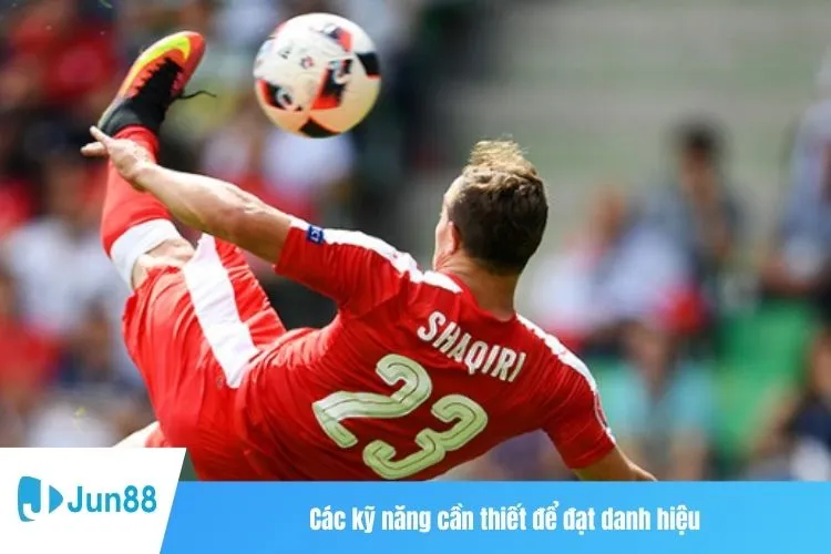 Các kỹ năng cần thiết để đạt danh hiệu